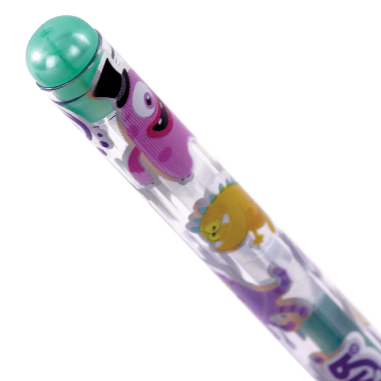 Ручки гелевые Юнландия цветные набор 6 штук для школы тонкие металлик - фото 8