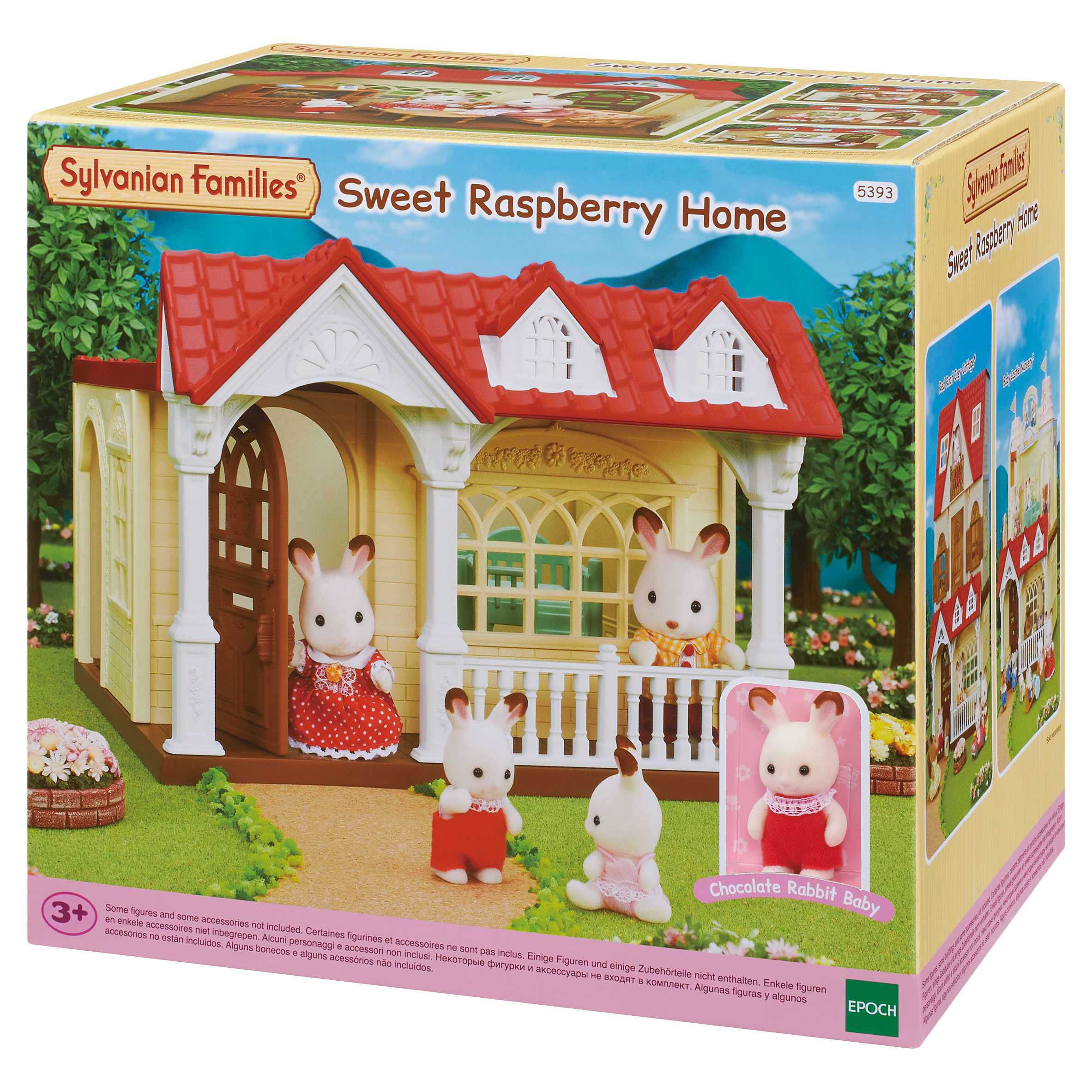 Набор Sylvanian Families Малиновый домик 5393 купить по цене 4099 ₽ в  интернет-магазине Детский мир