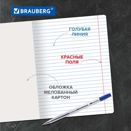 Тетрадь Brauberg 12л комплект 20шт Классика New линия