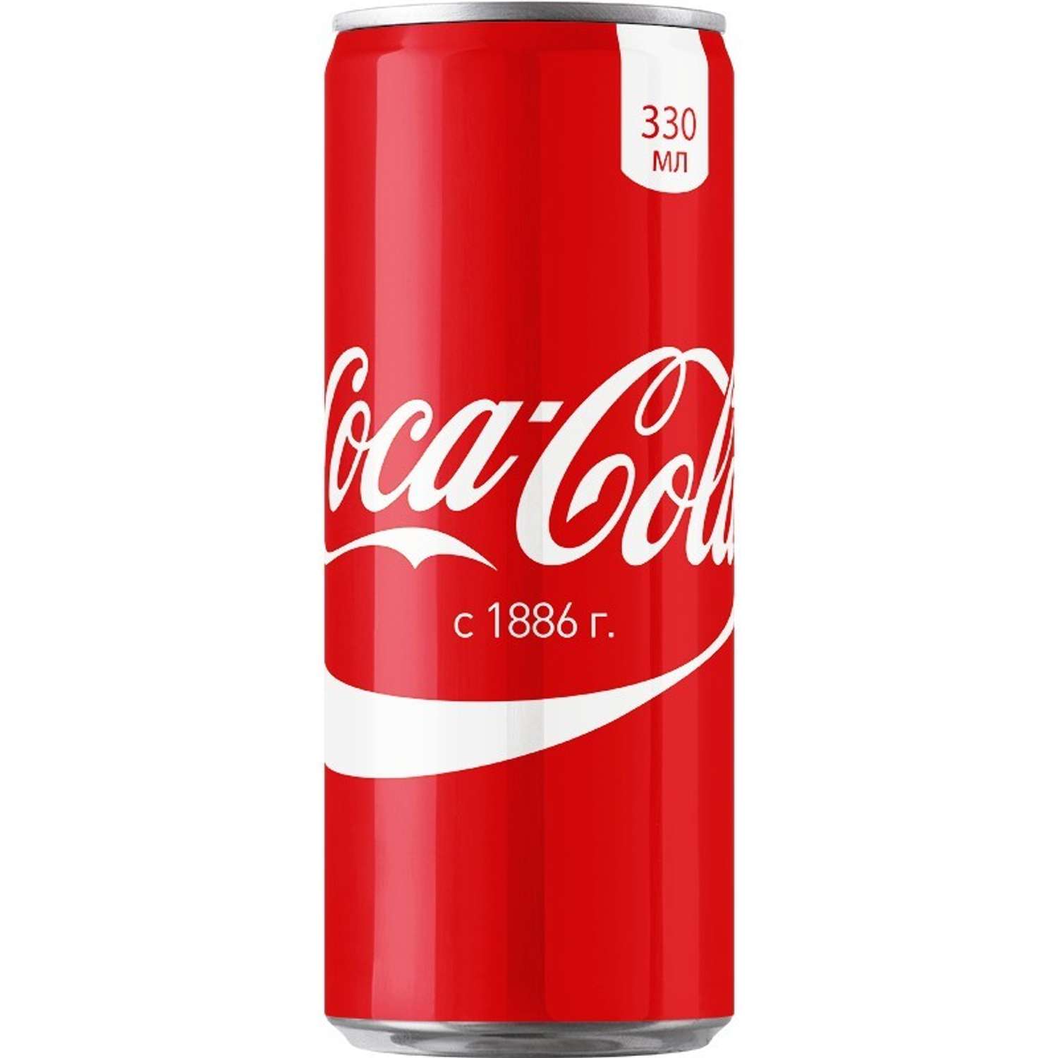 Напиток Coca-Cola 330мл 14663 14664 - фото 1