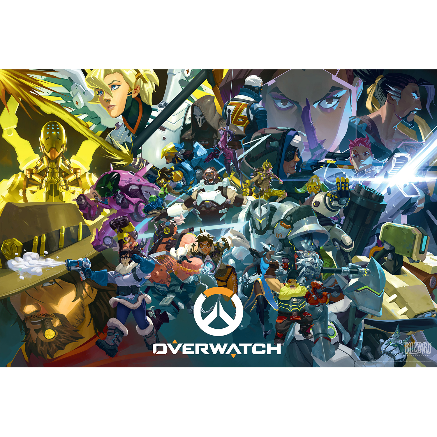 Пазл Good Loot Overwatch Heroes Collage 1500 элементов - фото 3