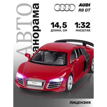 Автомобиль АВТОпанорама Audi 1:32 инерционный