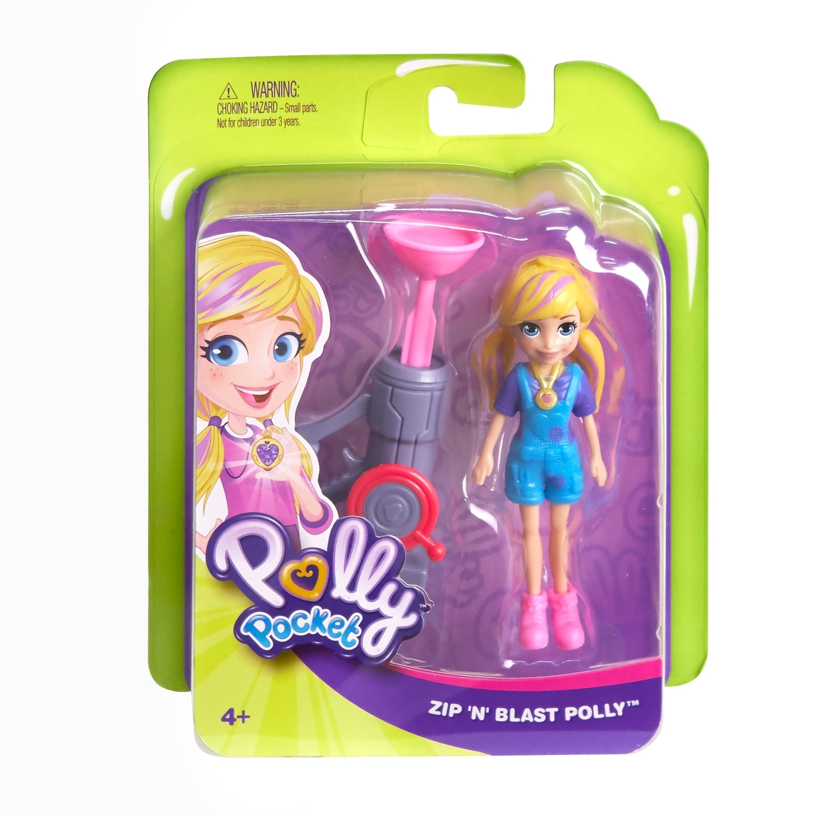 Кукла POLLY POCKET Полли c бластером FTP69 купить по цене 99 ₽ в  интернет-магазине Детский мир