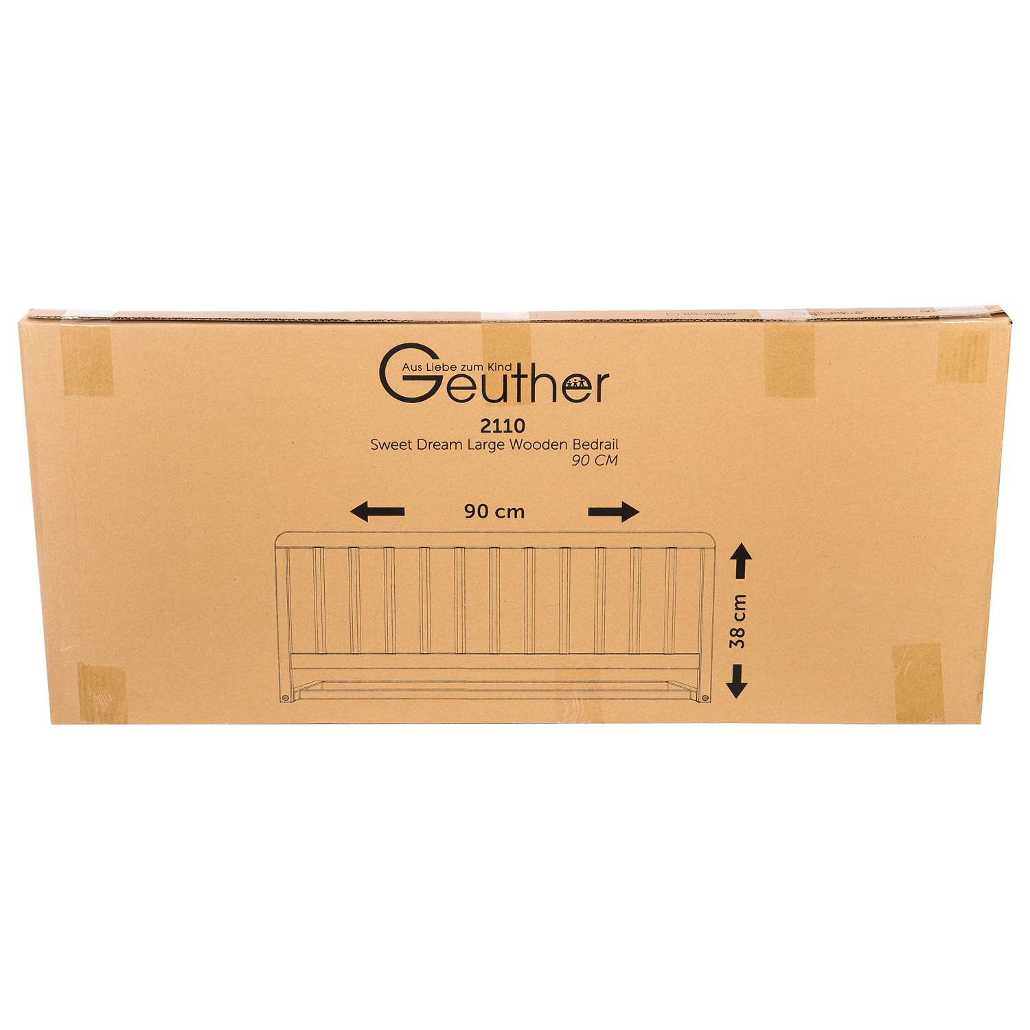 Барьер для кровати Geuther Темно-серый 2110 GU - фото 7