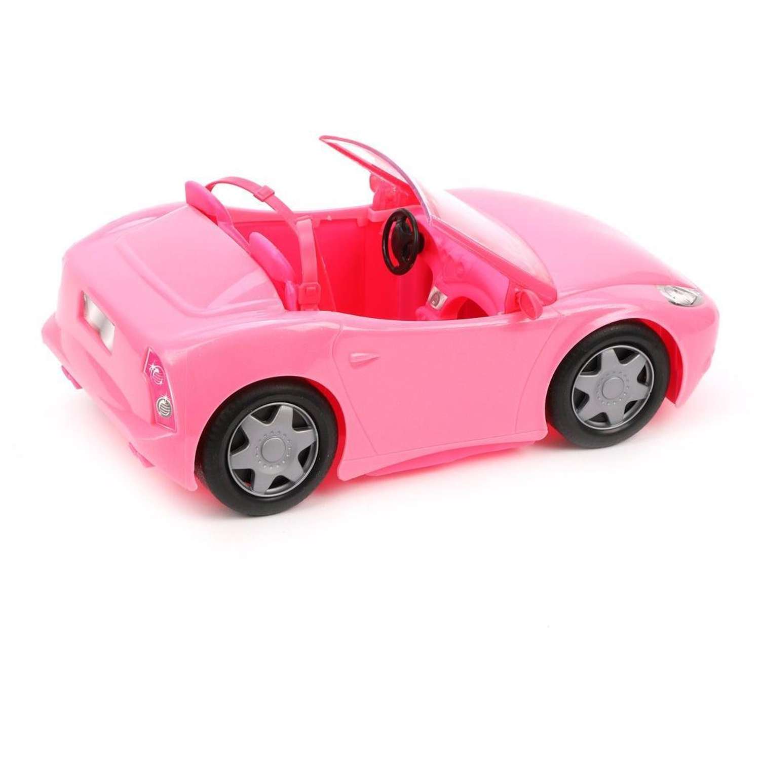 Машинка для куклы Наша Игрушка Кабриолет розовый 637271 - фото 2