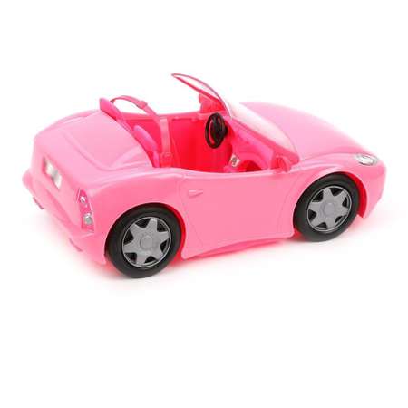 Машинка для куклы Наша Игрушка Кабриолет розовый
