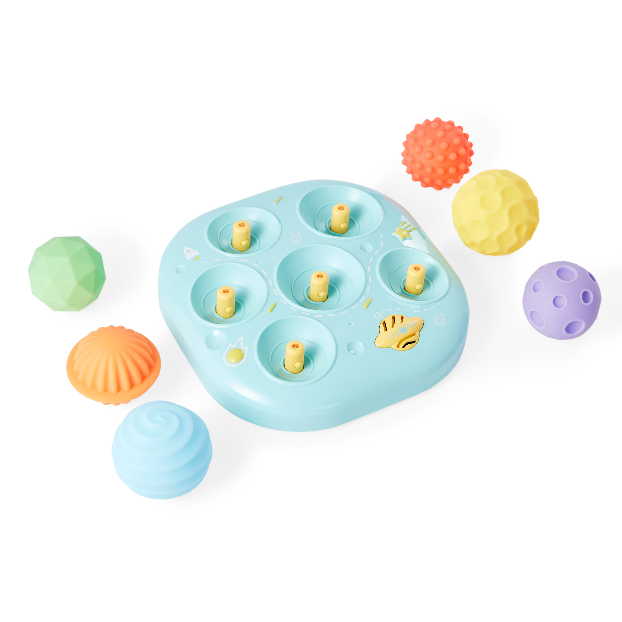 Игрушка тактильная Happy Baby Sensomix Max с мелодиями и подсветкой - фото 19