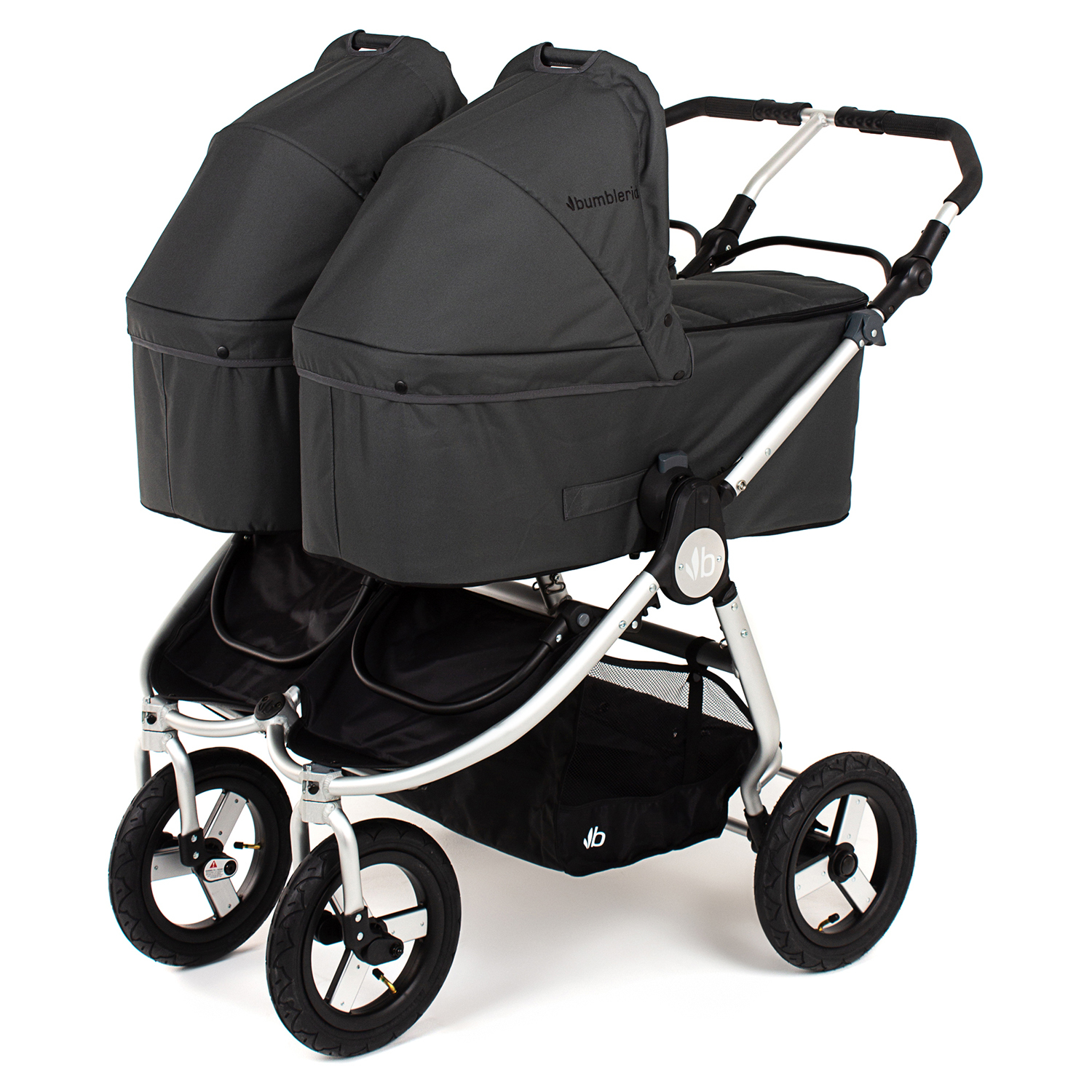 Люлька Bumbleride Bassinet для Indie Twin/Dawn Grey Mint BTN-75DGM - фото 13