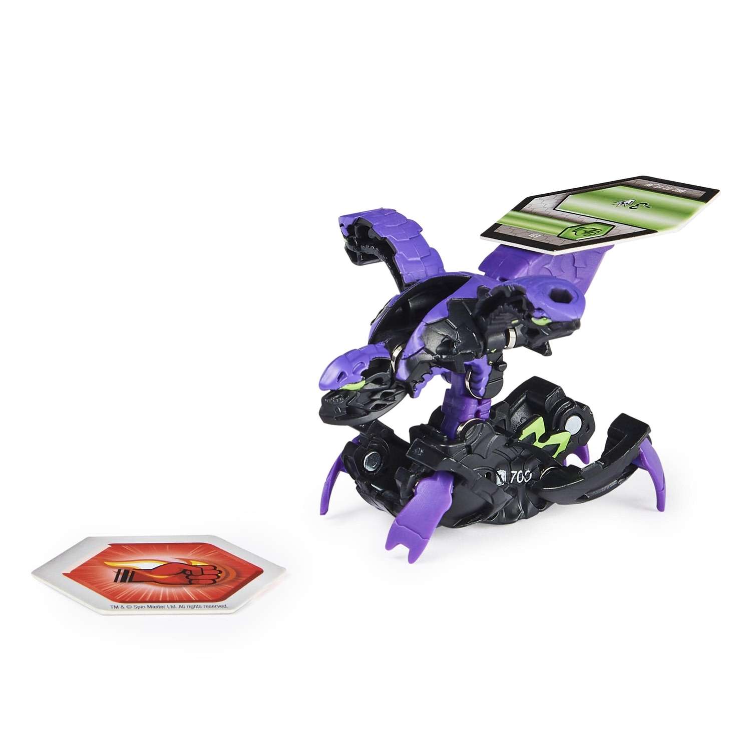 Фигурка-трансформер Bakugan S3 Ультра Kirimu Black 6061538/20132915 - фото 3