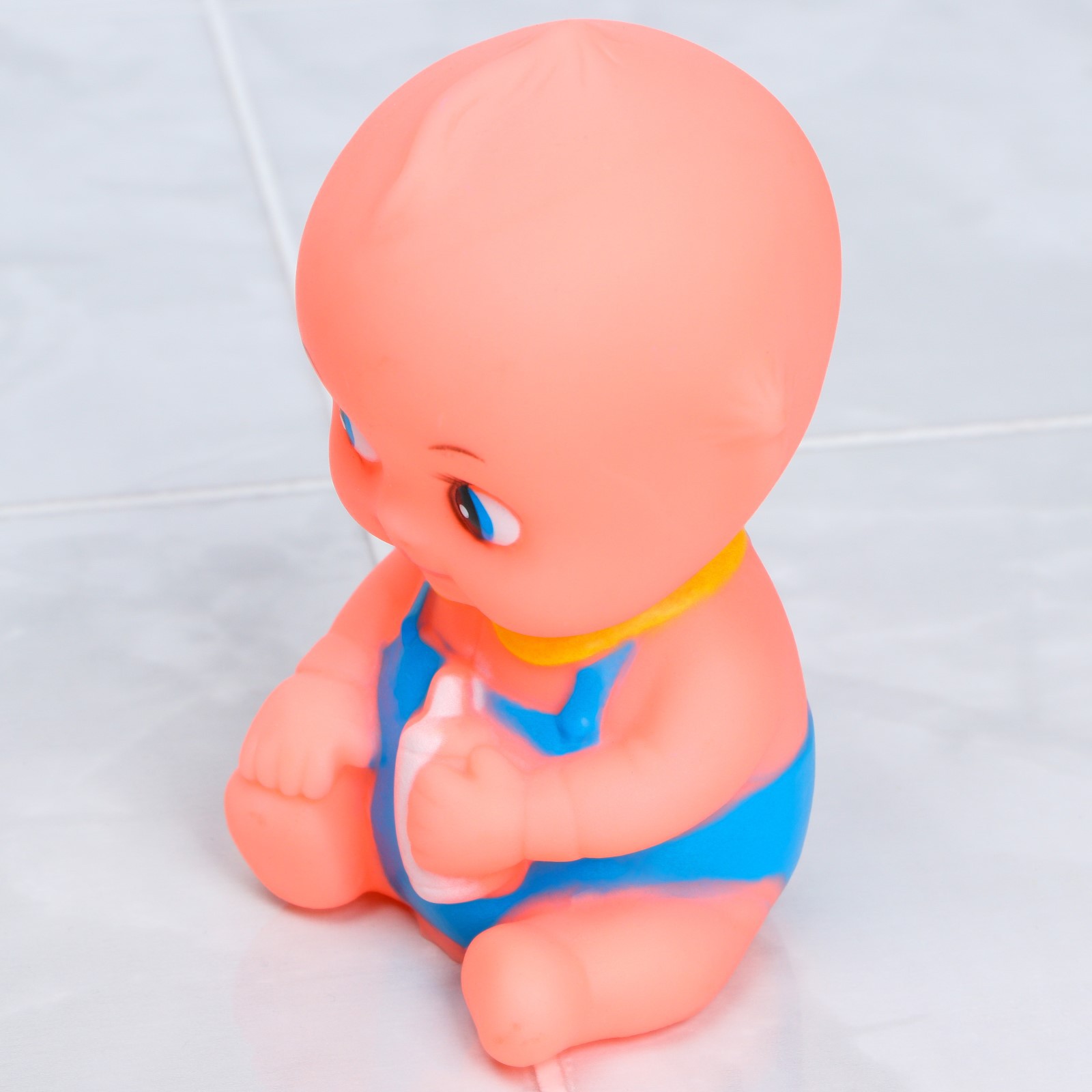 Игрушка Крошка Я для игры в ванне «Пупсик» с пищалкой - фото 2