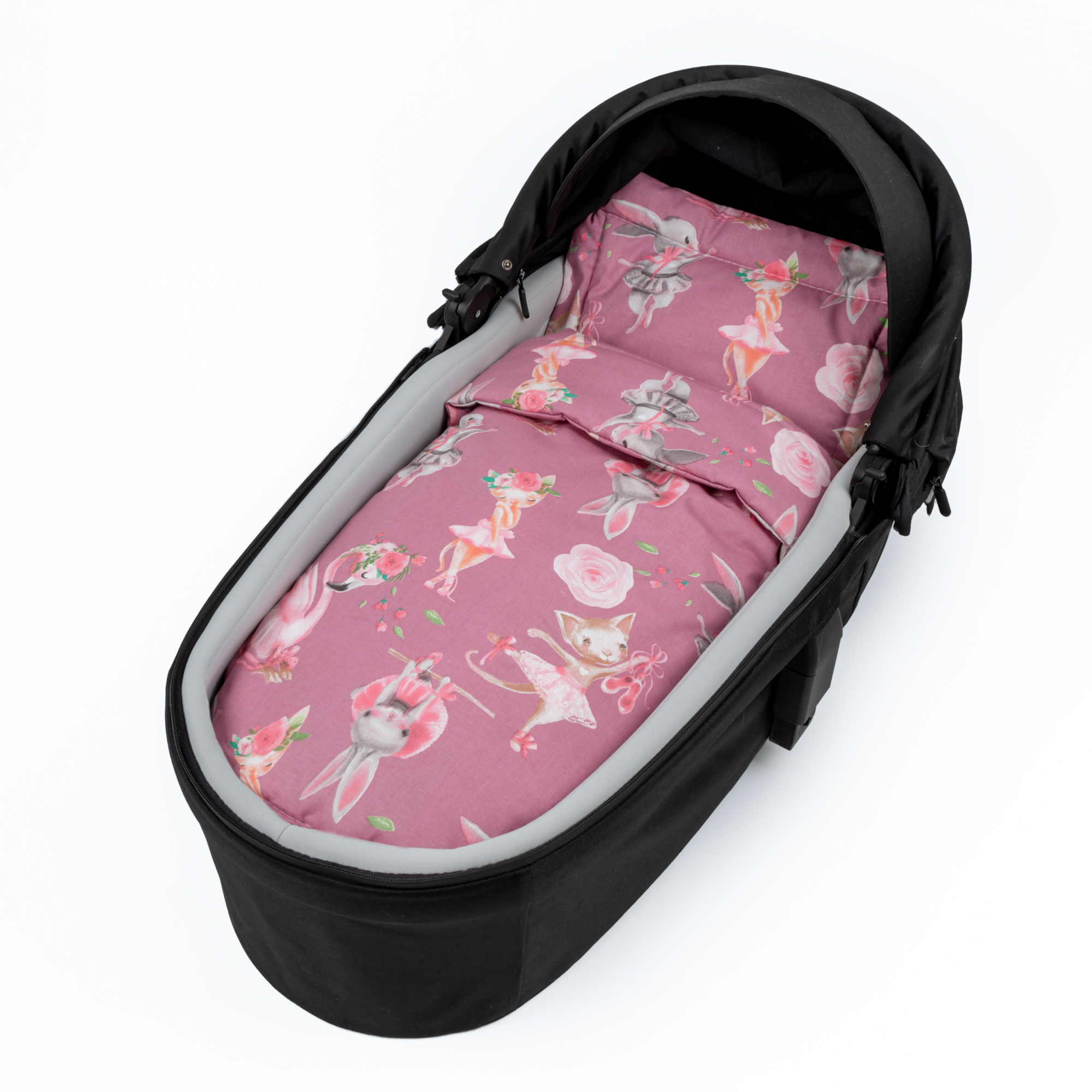 Комплект в коляску AmaroBaby Mommy Star Нежный Танец розовый AMARO-36MS-NT - фото 8