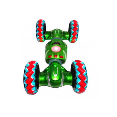Машинка-перевертыш Yearoo Toy радиоуправляемая зеленая
