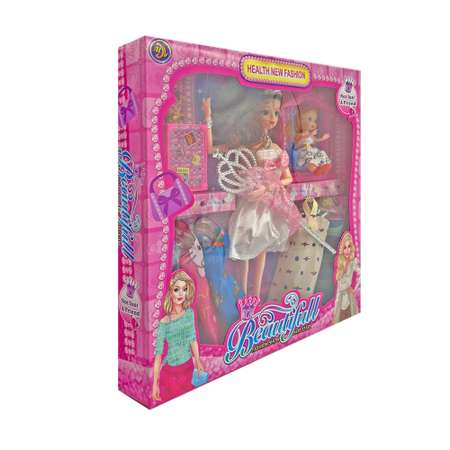 Игровой набор SHARKTOYS из 2 кукол с одеждой и волшебной палочкой