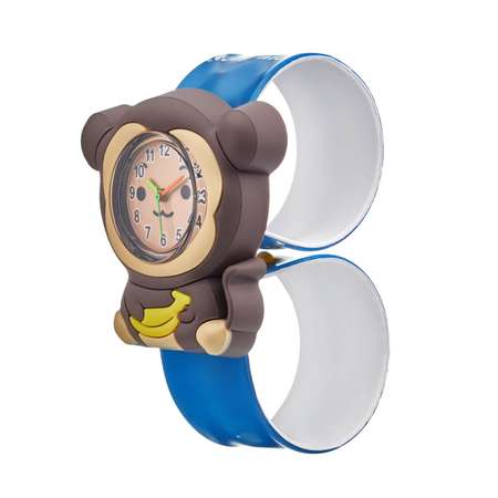 Часы Sima-Land наручные детские «Обезьянка» ремешок силикон
