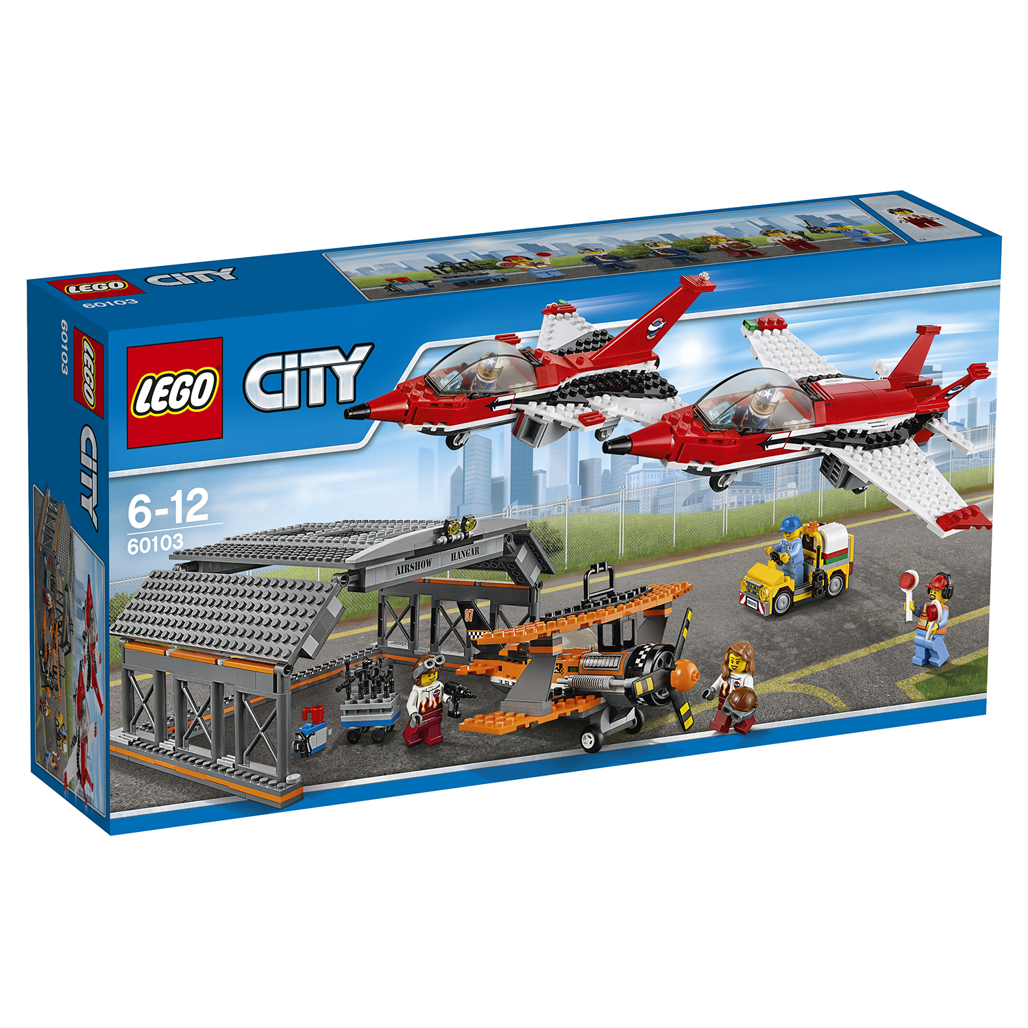 Конструктор LEGO City Airport Авиашоу (60103) купить по цене 5999 ₽ в  интернет-магазине Детский мир