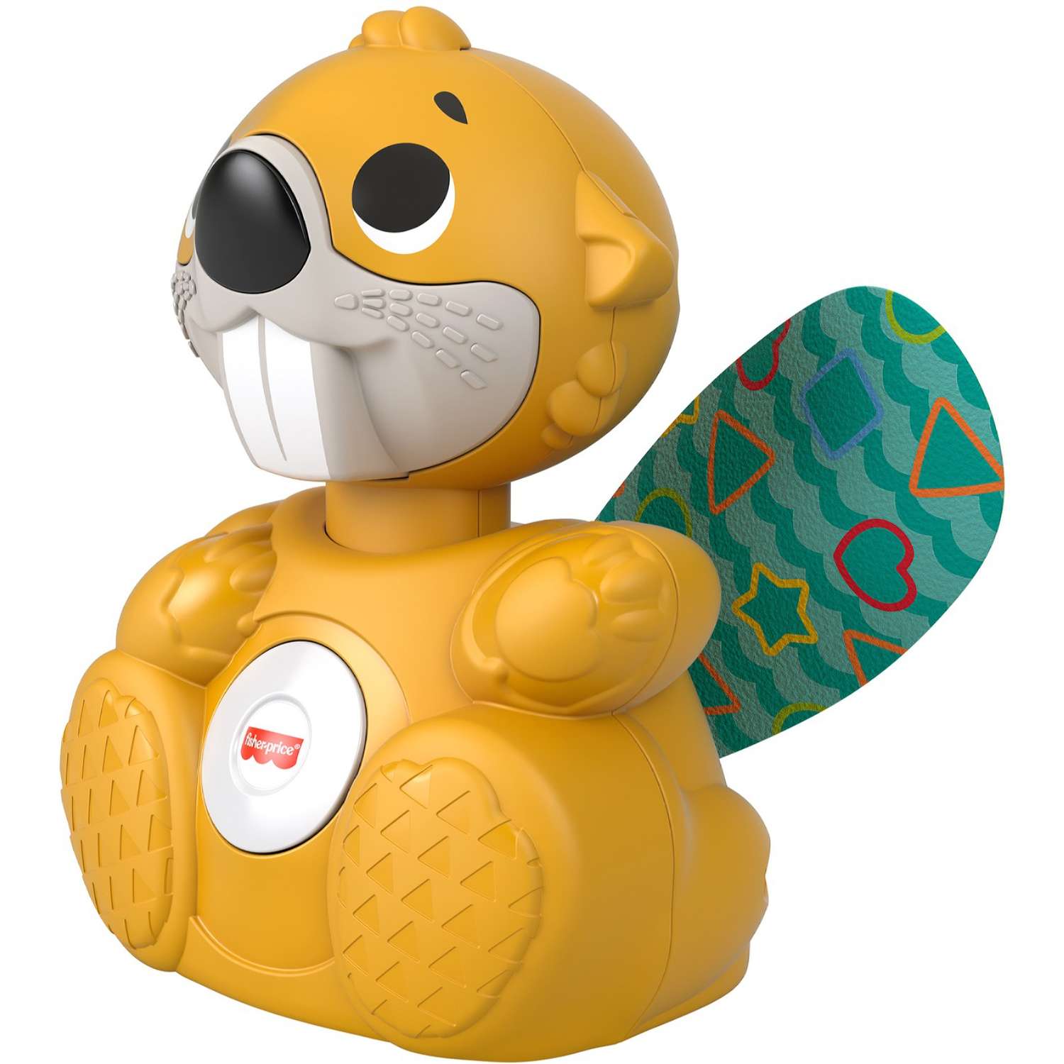 Игрушка Fisher Price Линкималс Веселый Бобер музыкальный для малышей развивающая GXD83 - фото 3