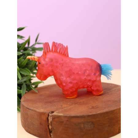 Мялка-антистресс iLikeGift Colorful unicorn squishy red