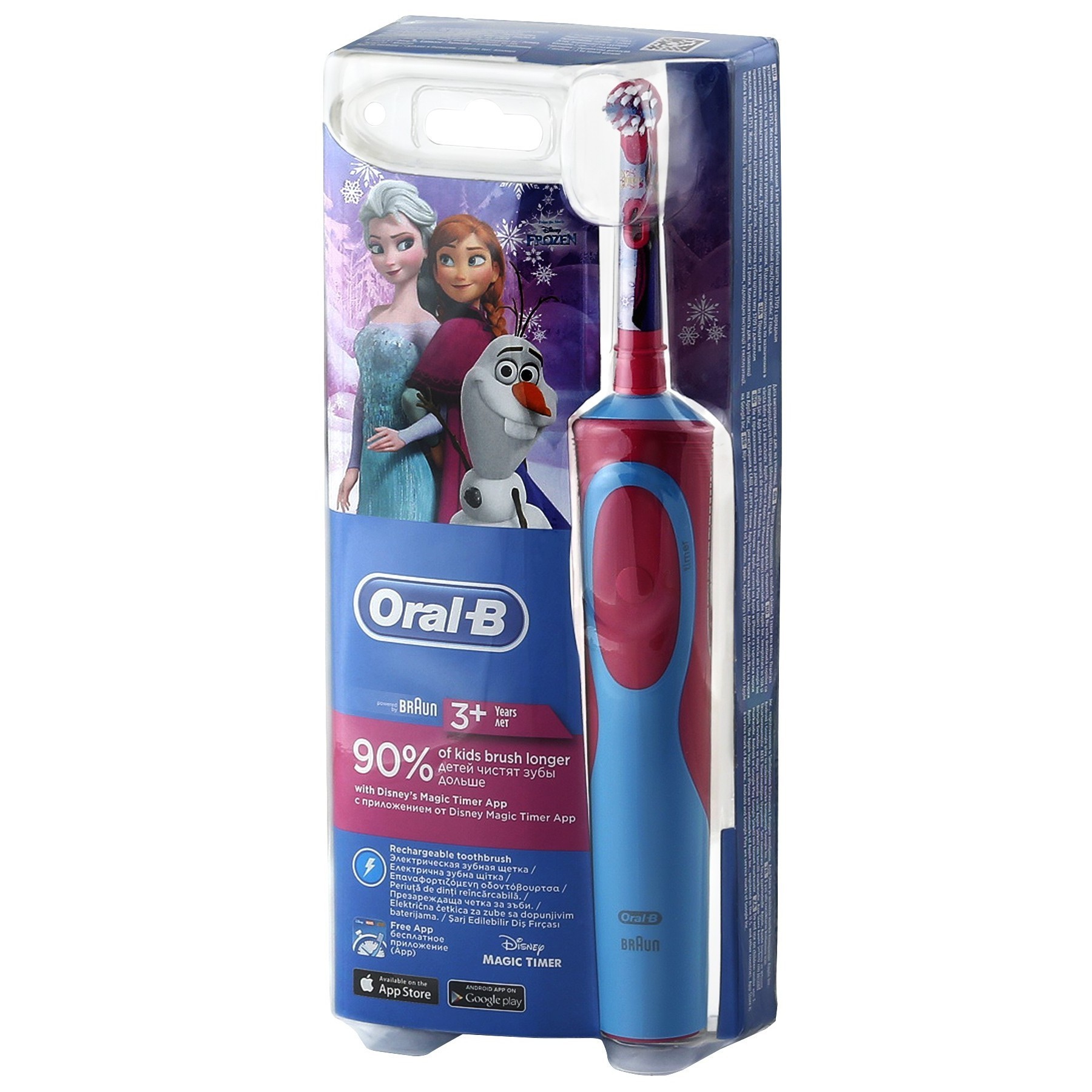 Электрическая зубная щетка Oral-B Stages Power D12513K (тип 3709) - фото 3