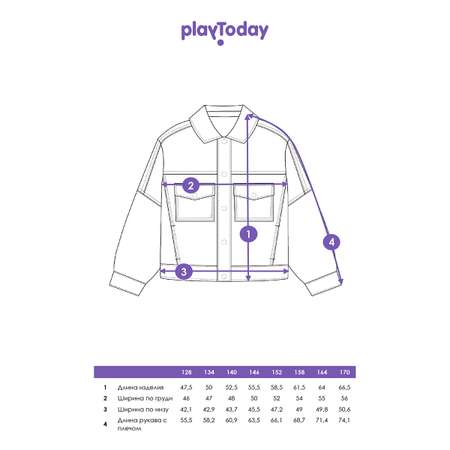 Куртка джинсовая PlayToday