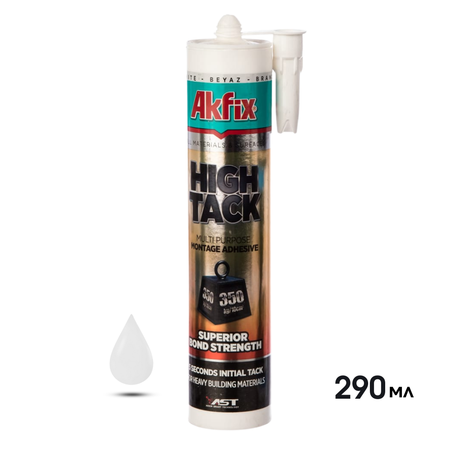 Клей-герметик AKFIX MS 55 Allbond ХайТек 290 мл белый