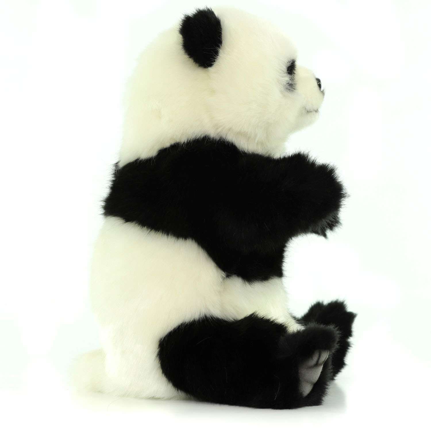 Реалистичная мягкая игрушка HANSA Панда (игрушка на руку) 30 см - фото 9