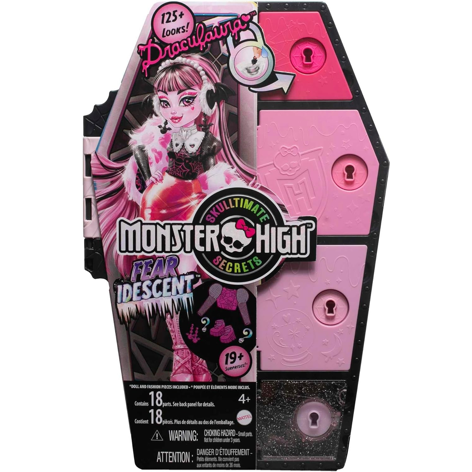 Кукла Monster High Skulltimate Secrets Series 2 Draculaura HNF73 HNF73 - фото 2