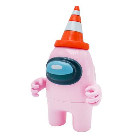 Игрушка Among Us фигурка розовая с аксессуарами AU6503B-МП