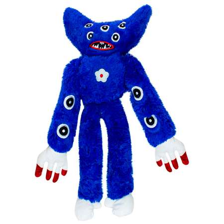 Мягкая игрушка Михи-Михи huggy Wuggy Killy Willy многоглазый синий 40см