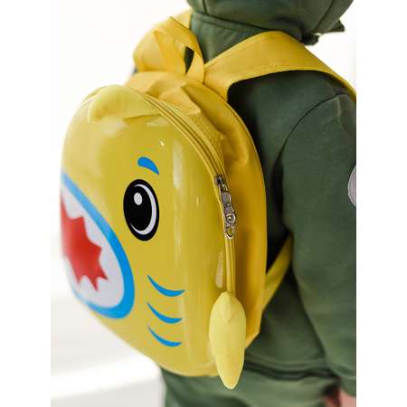 Рюкзак детский дошкольный LATS Акула + фликер