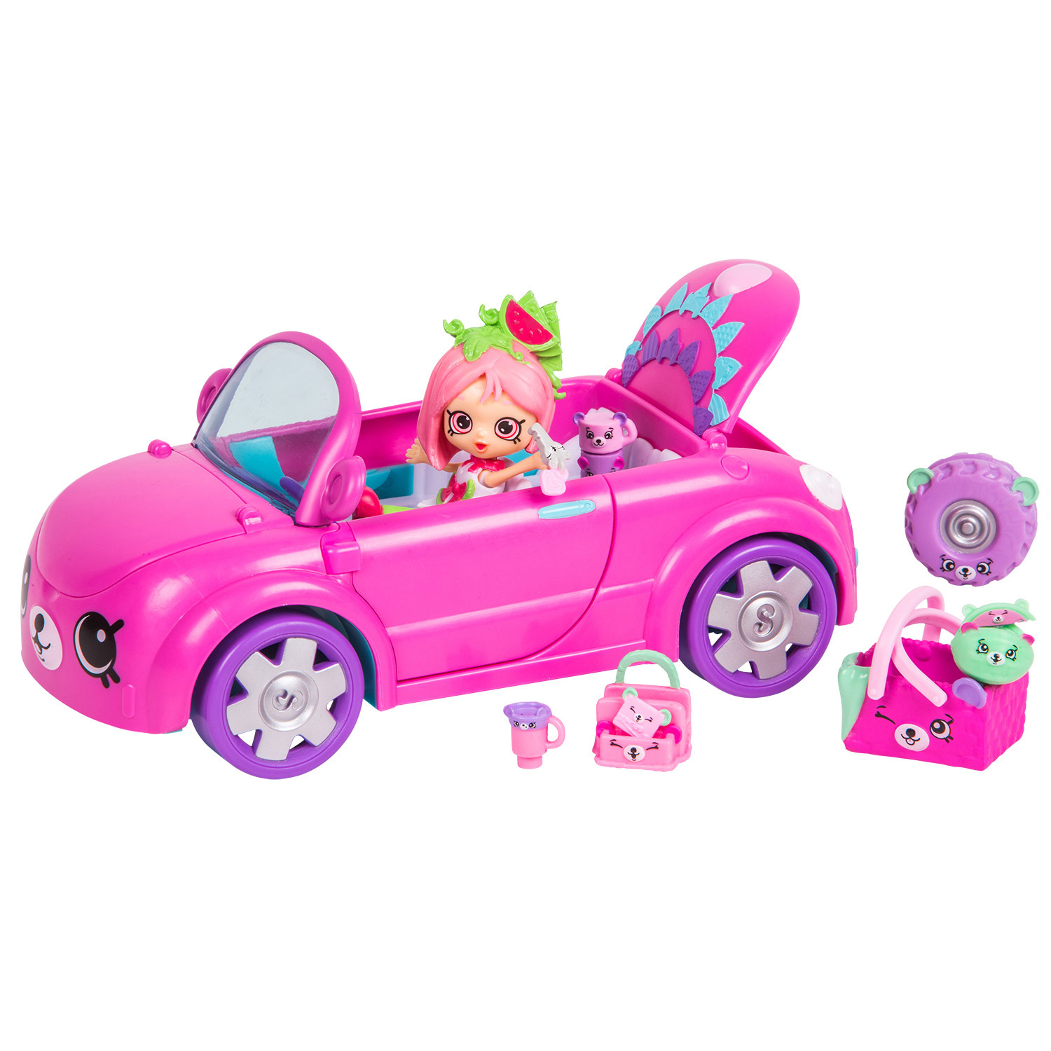 Набор Happy Places Shopkins Кабриолет Веселый мишка 56503 - фото 3