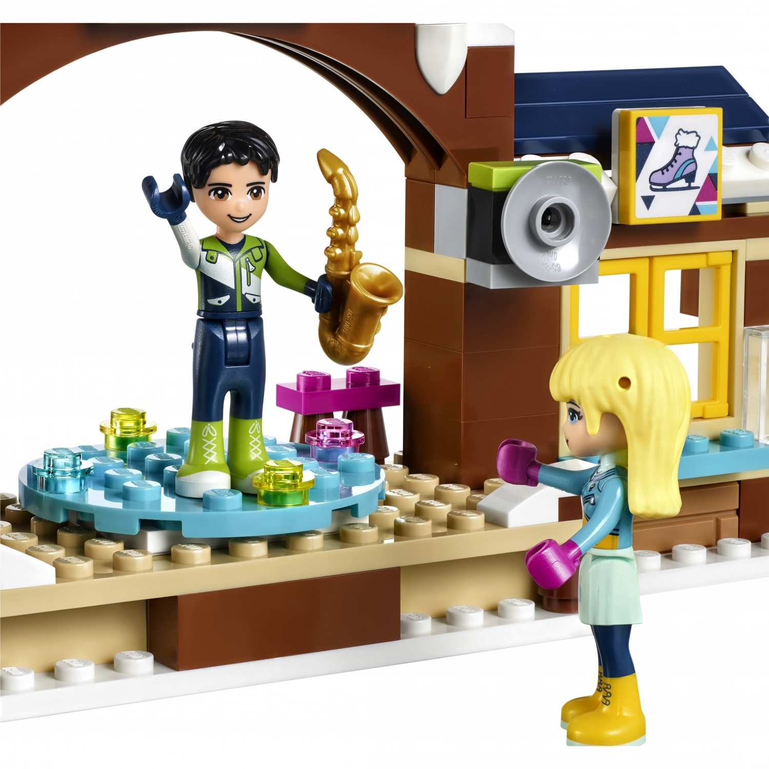 Конструктор LEGO Friends Горнолыжный курорт: каток (41322) - фото 9