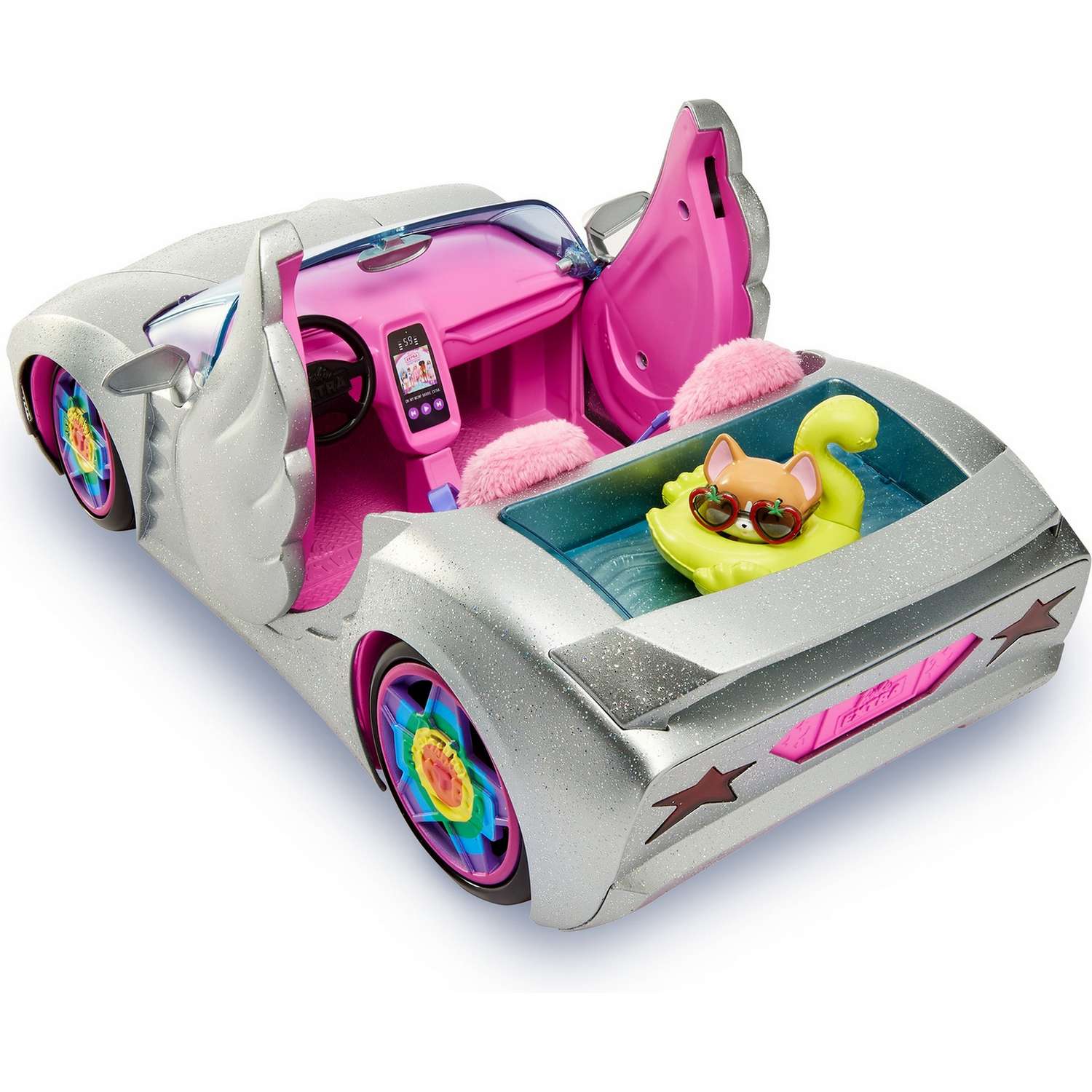 Машинка кабриолет для кукол Барби и Кент - 44 см