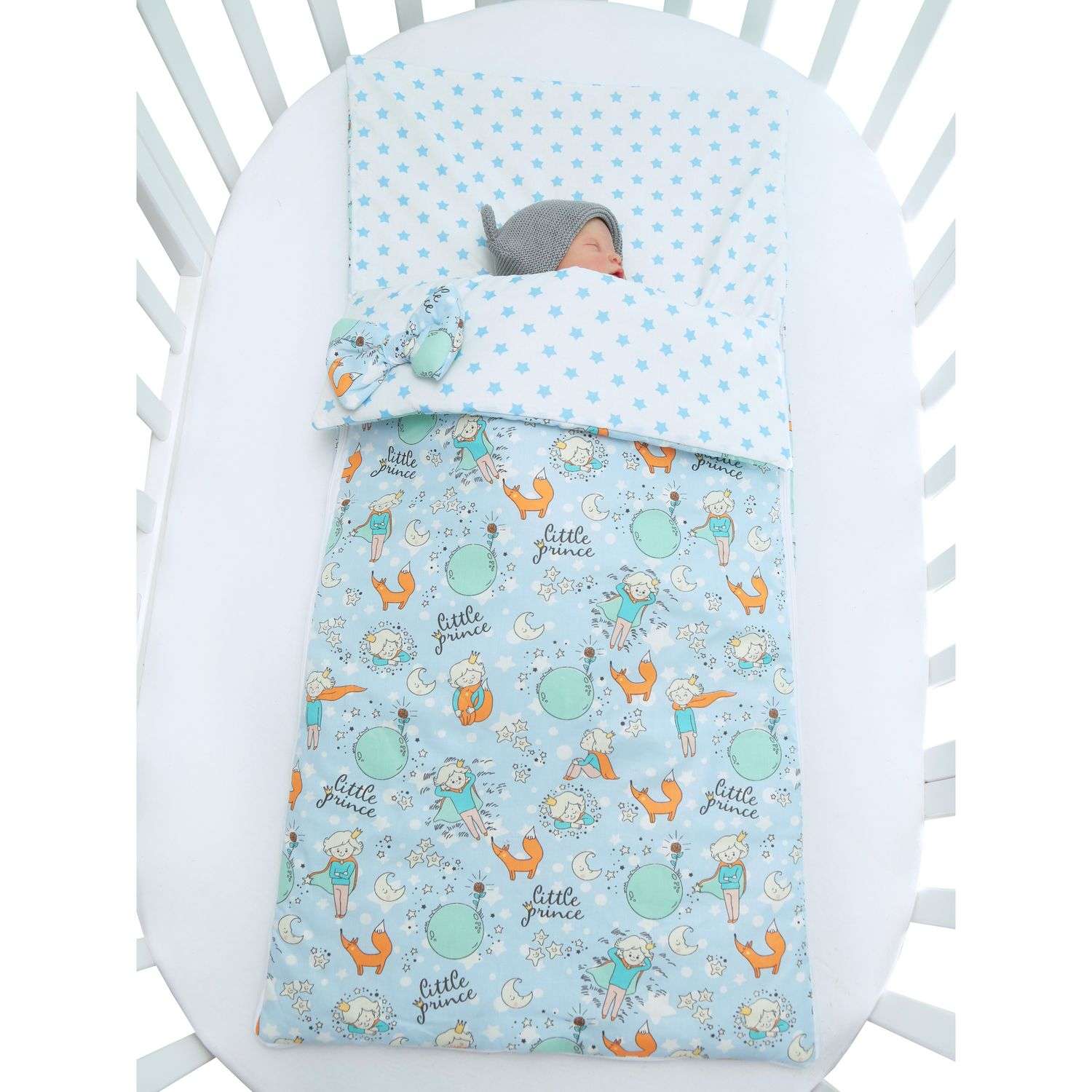 Одеяло-спальный мешок Amarobaby Magic Sleep Маленький принц AMARO-32MS-MPr - фото 5