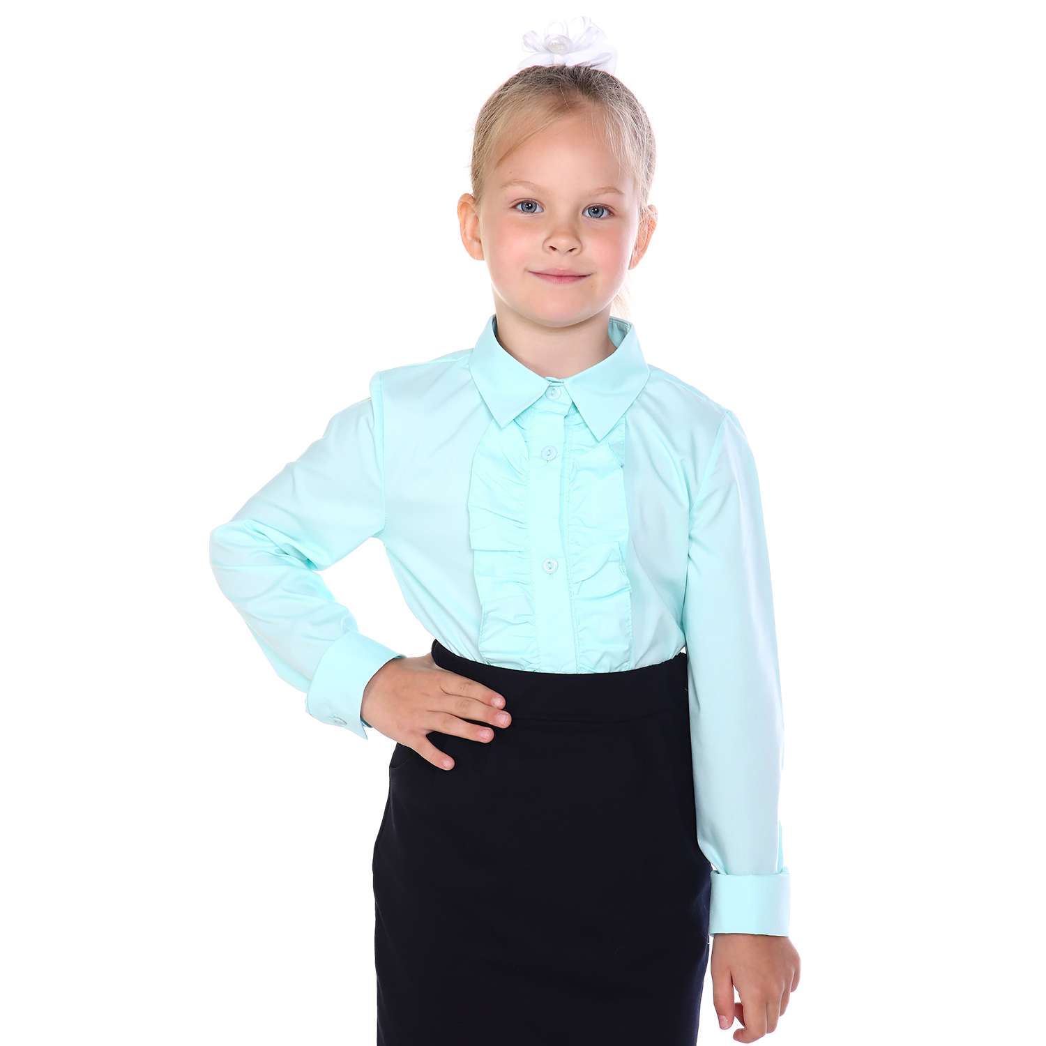 Блузка Детская Одежда BL-11000/мятный2 - фото 1