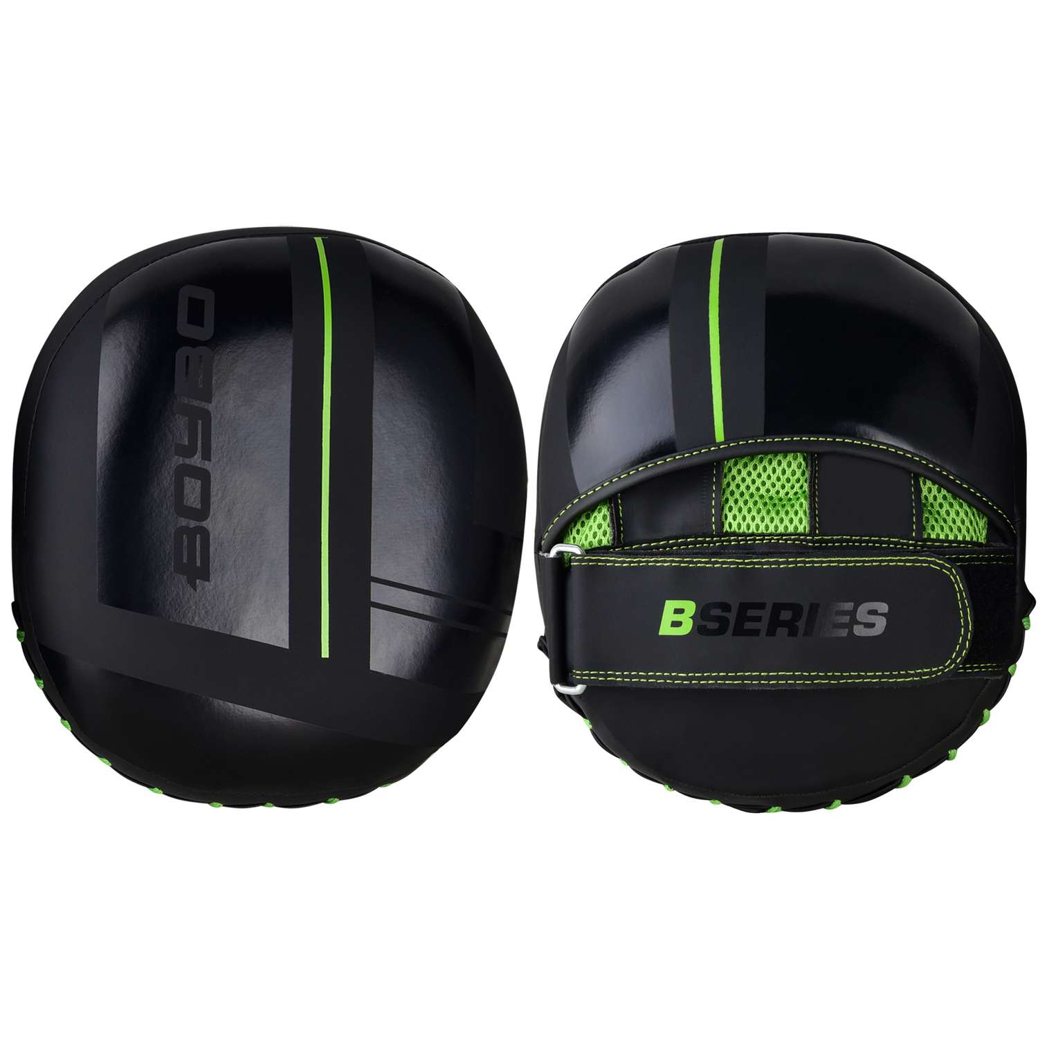 Лапы BoyBo B-Series BPRT300 Флекс черно-зеленый - фото 1