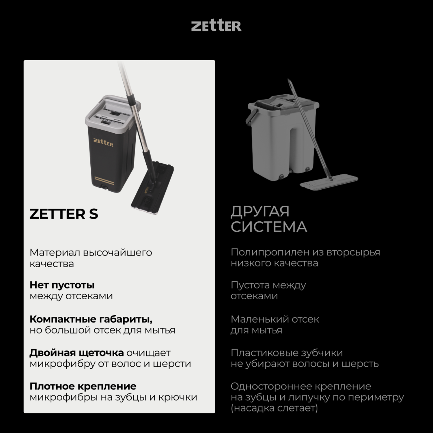 Система для уборки ZETTER S 6.5 л - фото 6