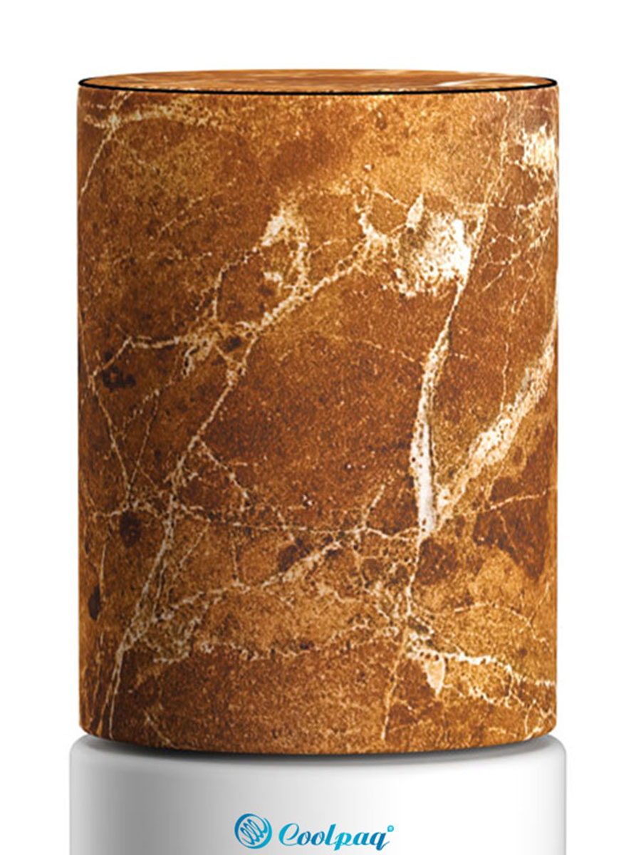 Чехол на бутыль 19л Coolpaq Brown Marble - фото 1