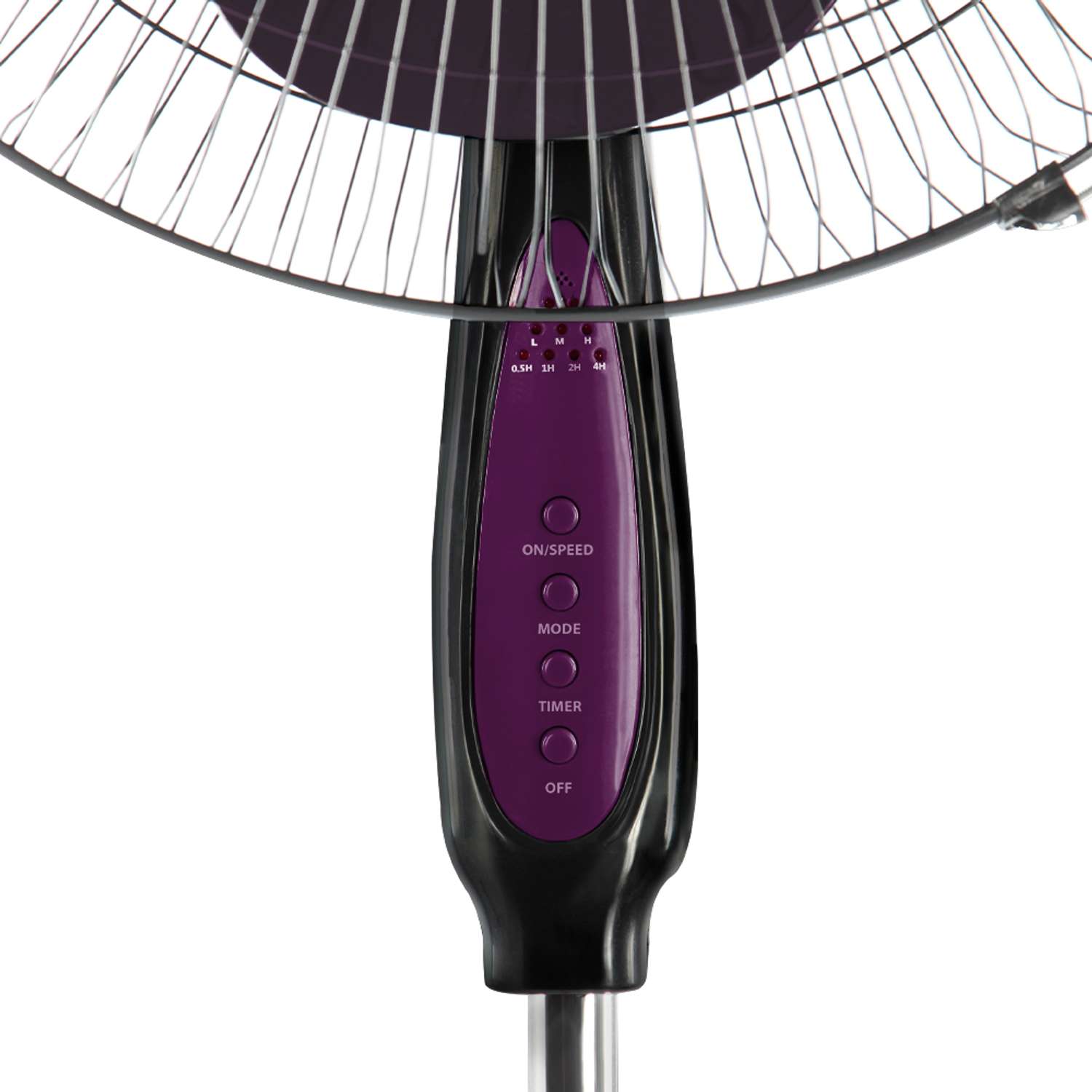 Вентилятор напольный LUMME LU-FN105 черный/фиолетовый - фото 19