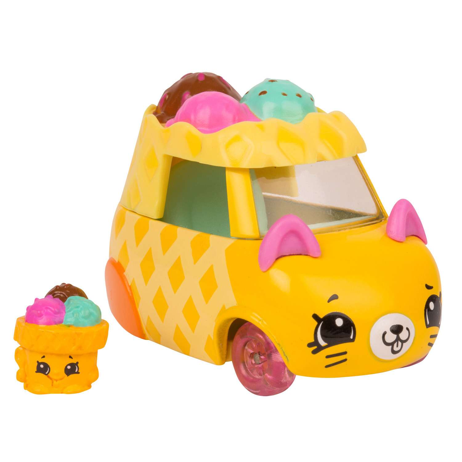 Машинка Cutie Cars с мини-фигуркой Shopkins S3 Мото-Мороженое 56736 - фото 1