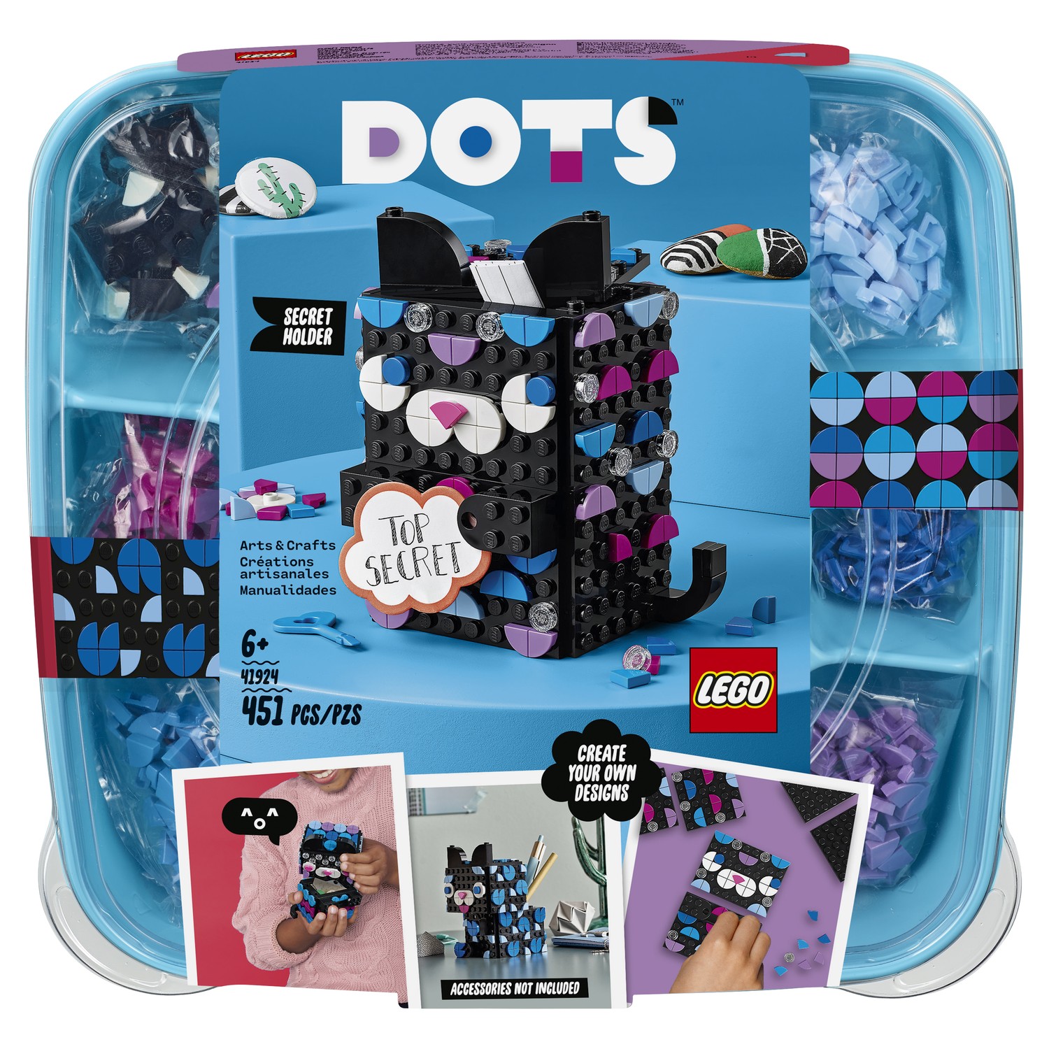 Конструктор LEGO Dots Секретная шкатулка 41924 - фото 2