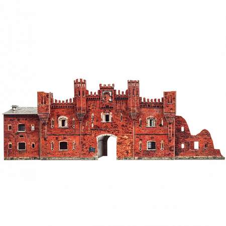 Сборная модель Умная бумага Холмские ворота. Брестская крепость 366
