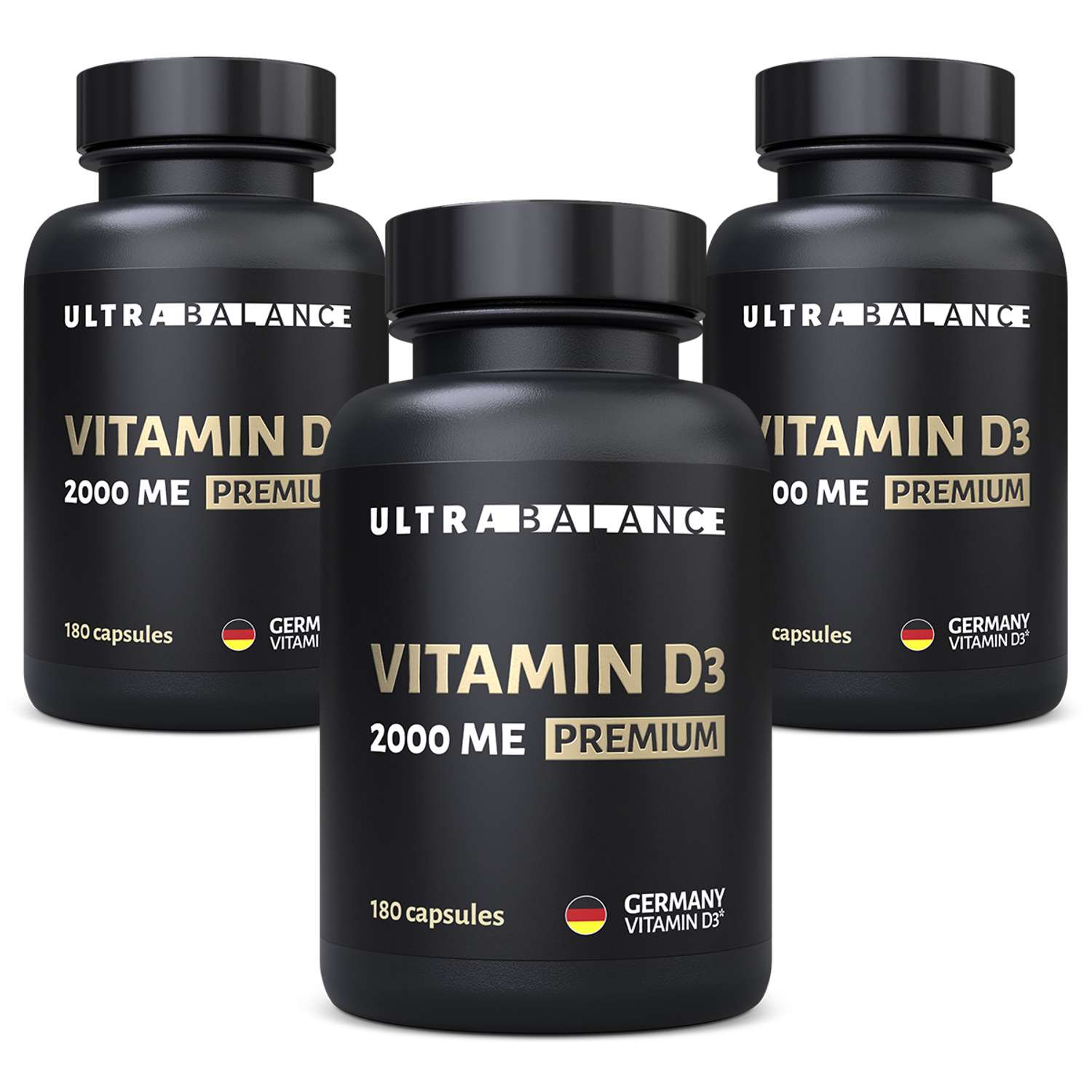 Витамин Д 2000 ме премиум UltraBalance Д3 бад 540 капсул - фото 1