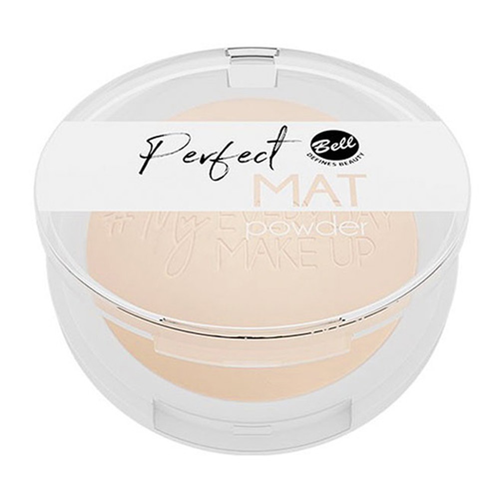 Пудра Bell компактная Perfect mat powder тон 03 фиксирующая - фото 4