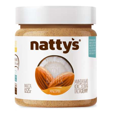 Паста миндально - кокосовая Nattys Marzipan с мёдом 525 г