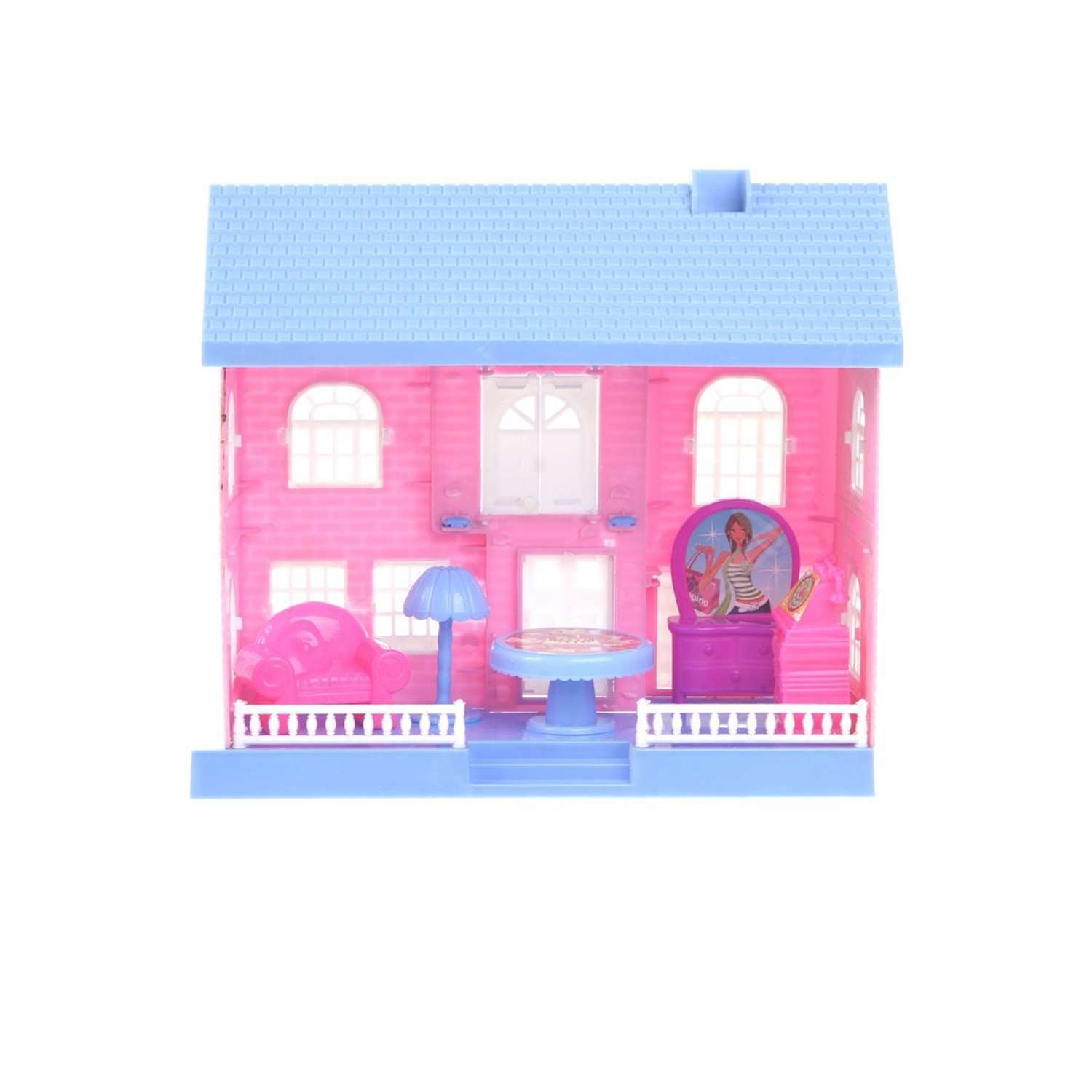 Кукольный домик Наша Игрушка игровой набор 7 предметов 802215 - фото 3