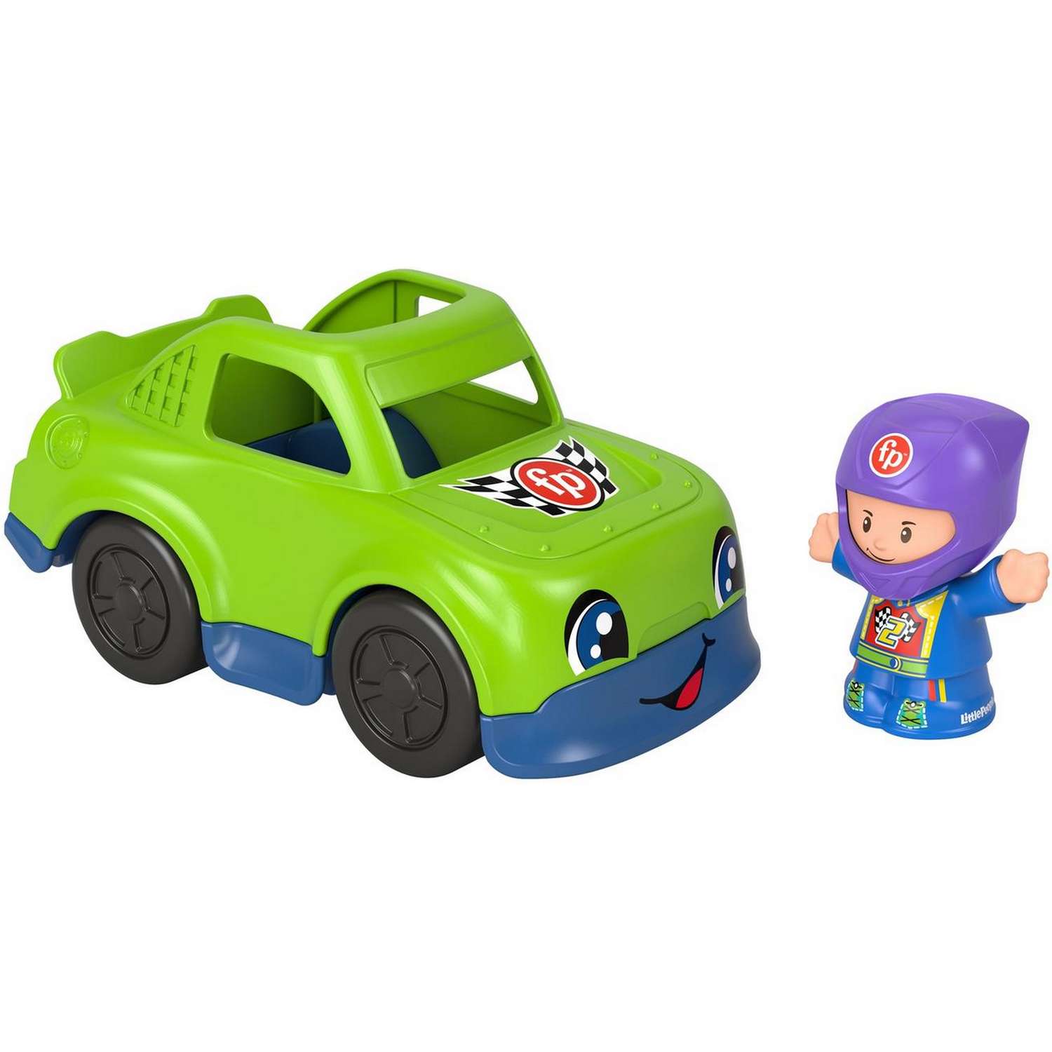 Игрушка Fisher Price Гоночный автомобиль с фигуркой GTT71 - фото 4