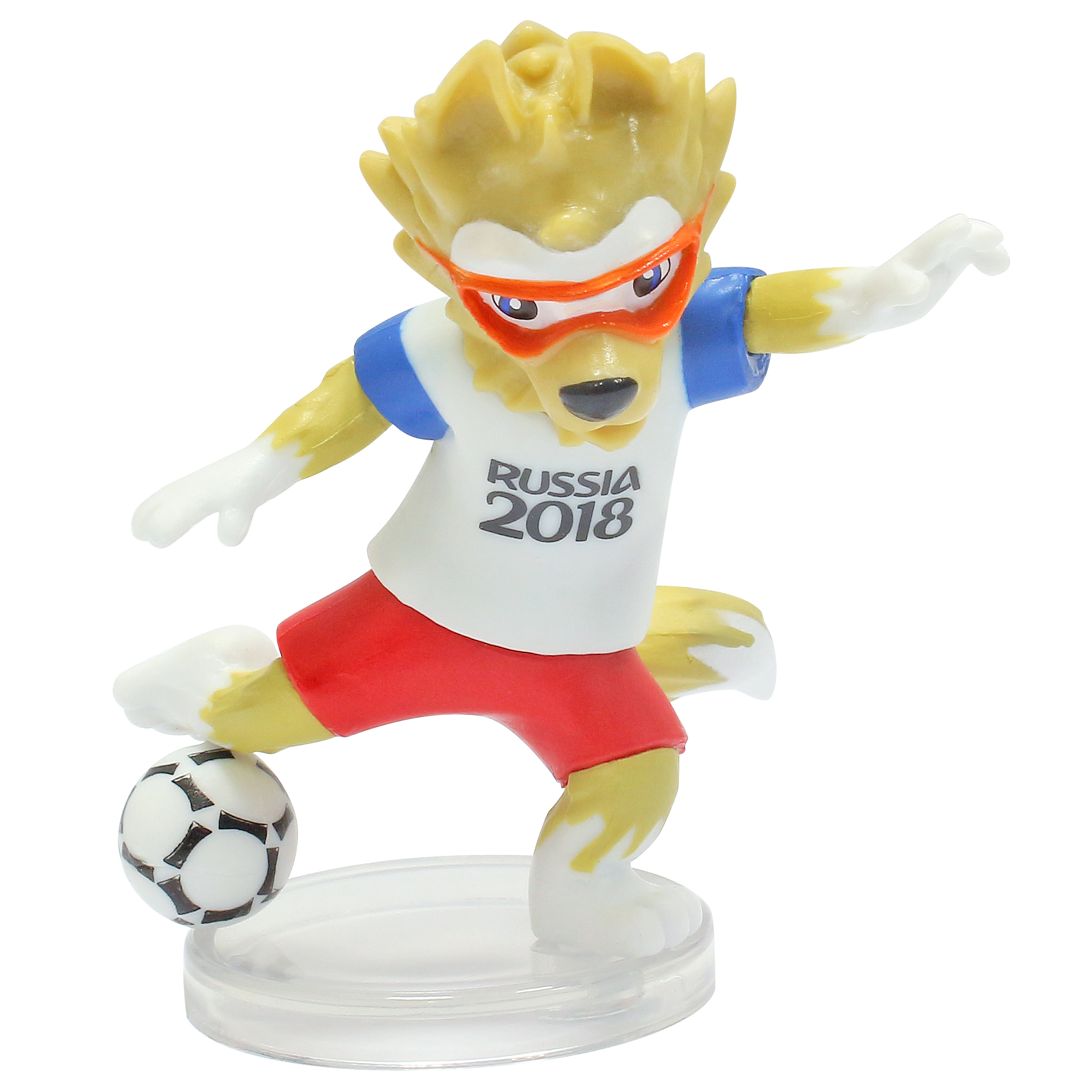 Фигурка 2018 FIFA World Cup Russia TM Zabivaka Kicking Т11670 - фото 1