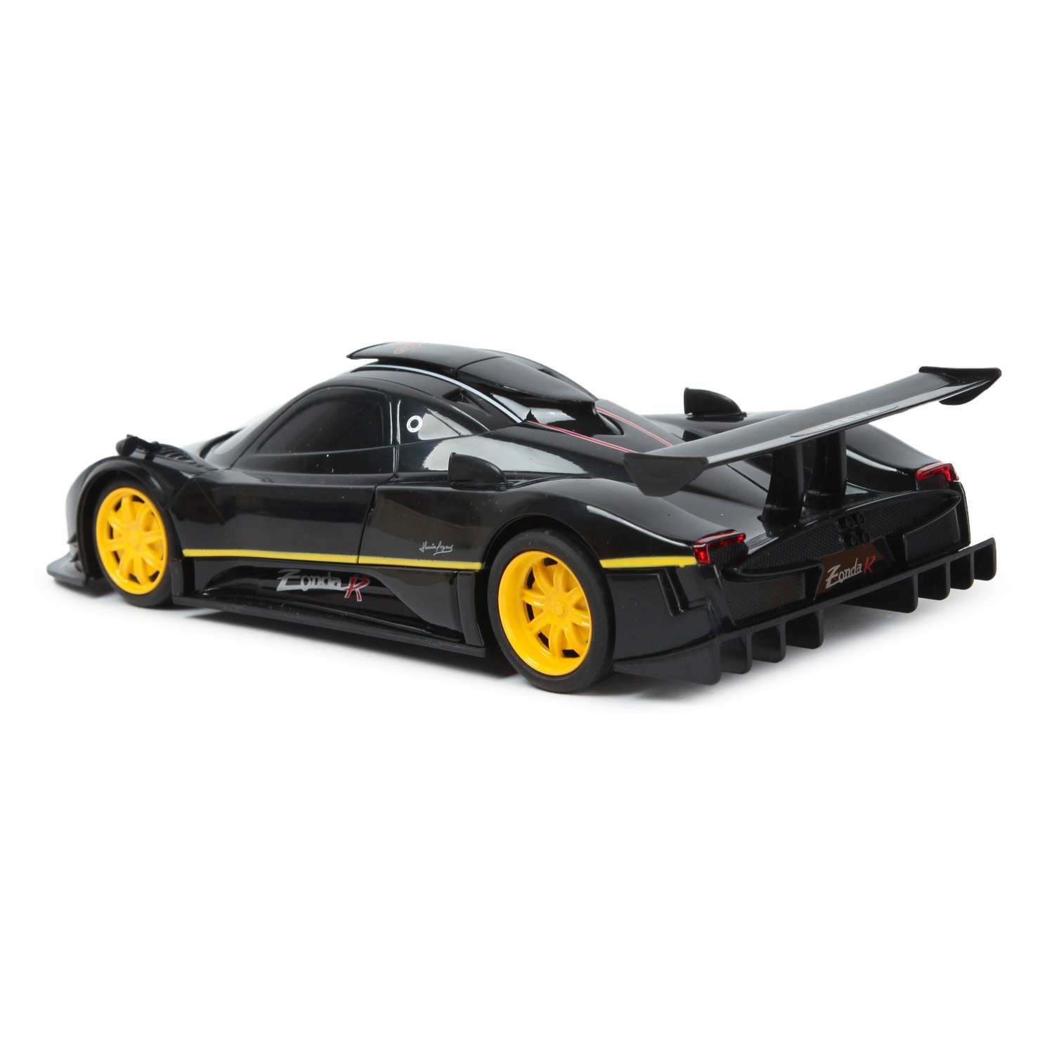 Машина Rastar РУ 1:24 Pagani Zonda R Черная 38010 - фото 4