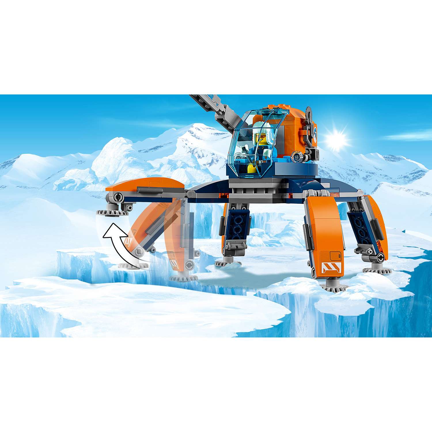 Конструктор LEGO City Arctic Expedition Арктический вездеход 60192 - фото 6