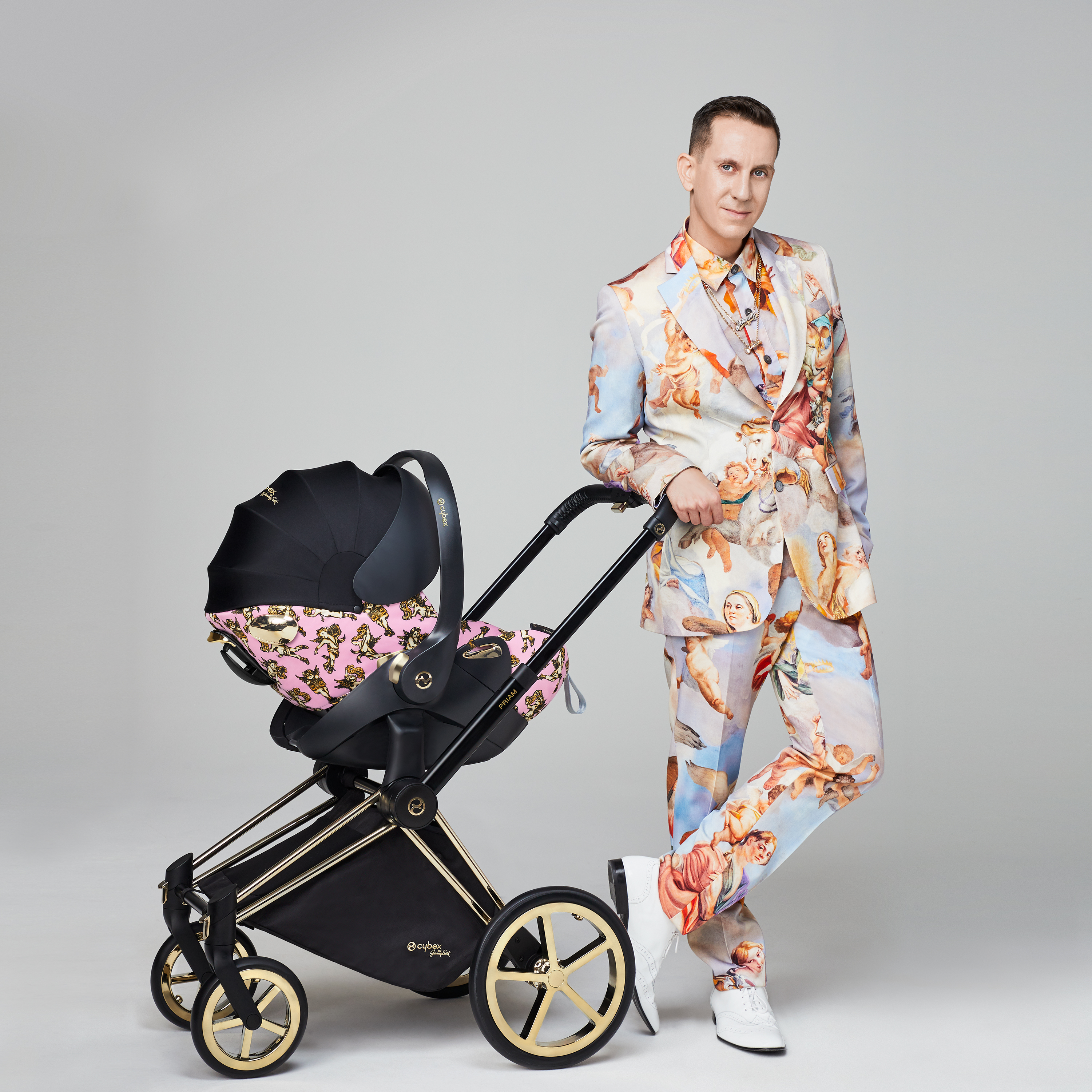 Автокресло Cybex Cloud Q JS Cherubs Pink - фото 9